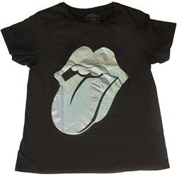 The Rolling Stones - Unisex Foil Tongue Embellished T-Shirt