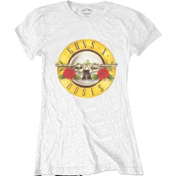 Guns N' Roses - Womens Classic Bullet Logo T-Shirt