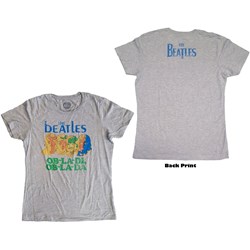 The Beatles - Womens Ob-La-Di T-Shirt