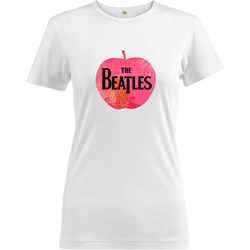 The Beatles - Womens Apple Logo Embellished T-Shirt
