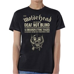 Motorhead - Unisex Deaf Not Blind T-Shirt