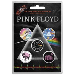 Pink Floyd - Unisex Prism Button Badge Pack