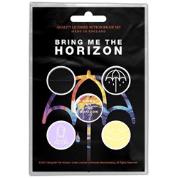 Bring Me The Horizon - Unisex That'S The Spirit Button Badge Pack