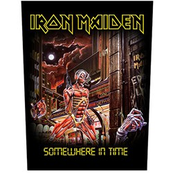 Iron Maiden - Unisex Somewhere In Time Back Patch