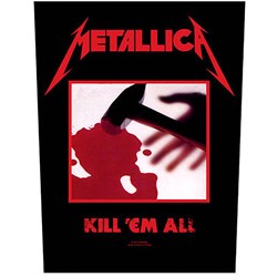 Metallica - Unisex Kill 'Em All Back Patch