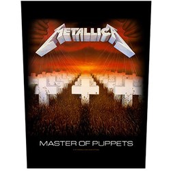 Metallica - Unisex Master Of Puppets Back Patch
