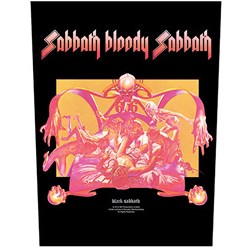 Black Sabbath - Unisex Sabbath Bloody Sabbath Back Patch