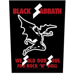 Black Sabbath - Unisex We Sold Our Souls Back Patch