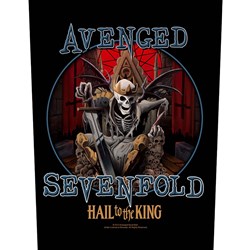Avenged Sevenfold - Unisex Hail To The King Back Patch