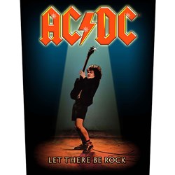 AC/DC - Unisex Let There Be Rock Back Patch