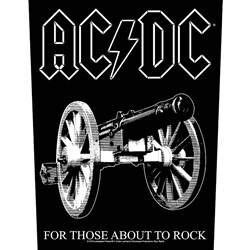 AC/DC - Unisex For Those About To Rock Back Patch