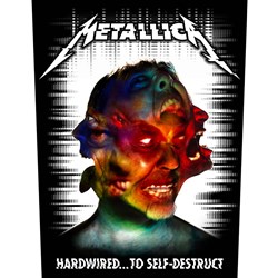 Metallica - Unisex Hardwired To Self Destruct Back Patch