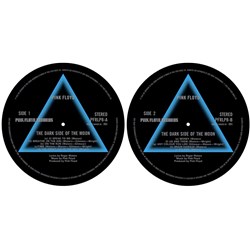 Pink Floyd - Unisex Dark Side Of The Moon Turntable Slipmat Set