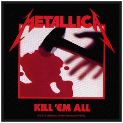Metallica - Unisex Kill 'Em All Standard Patch
