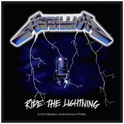 Metallica - Unisex Ride The Lightning Standard Patch