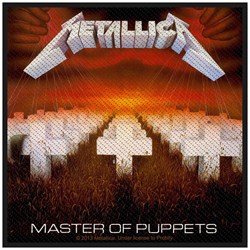 Metallica - Unisex Master Of Puppets Standard Patch