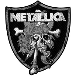 Metallica - Unisex Raiders Skull Standard Patch
