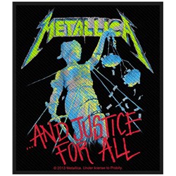 Metallica - Unisex And Justice For All Standard Patch