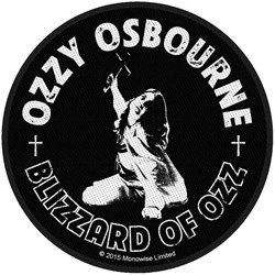 Ozzy Osbourne - Unisex Blizzard Of Ozz Standard Patch