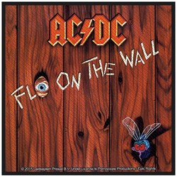 AC/DC - Unisex Fly On The Wall Standard Patch