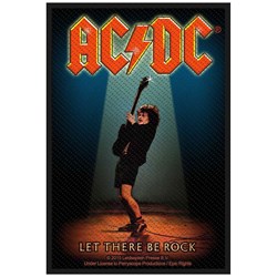 AC/DC - Unisex Let There Be Rock Standard Patch