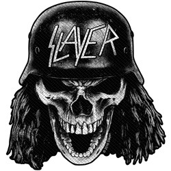 Slayer - Unisex Wehrmacht Skull Cut Out Standard Patch