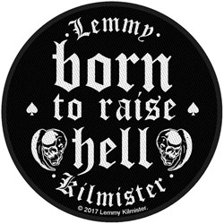 Lemmy - Unisex Born To Raise Hell Standard Patch