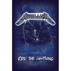 Metallica - Unisex Ride The Lightning Textile Poster
