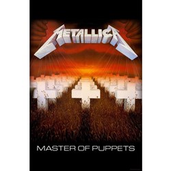 Metallica - Unisex Master Of Puppets Textile Poster