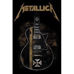 Metallica - Unisex Hetfield Guitar Textile Poster
