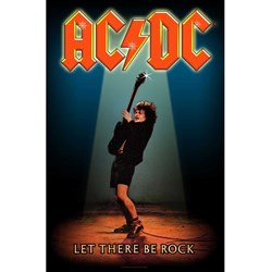 AC/DC - Unisex Let There Be Rock Textile Poster