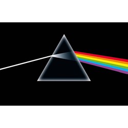 Pink Floyd - Unisex Dark Side Of The Moon Textile Poster