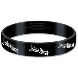 Judas Priest - Unisex Logo Gummy Wristband