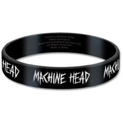Machine Head - Unisex Logo Gummy Wristband