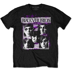 Black Veil Brides - Unisex Grunge Faces T-Shirt