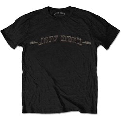 Jeff Beck - Unisex Vintage Logo T-Shirt