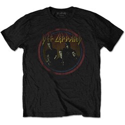 Def Leppard - Unisex Vintage Circle T-Shirt
