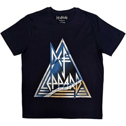 Def Leppard - Unisex Triangle Logo T-Shirt