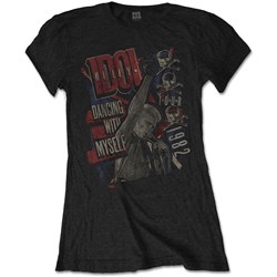 Billy Idol - Womens Dancing With Myself T-Shirt