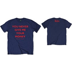 The Beatles - Unisex You Never Give Me Your Money T-Shirt
