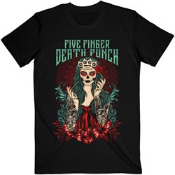 Five Finger Death Punch - Unisex Lady Muerta T-Shirt