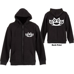 Five Finger Death Punch - Unisex Knuckles Zipped Hoodie