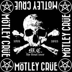 Motley Crue - Unisex The Final Tour Bandana