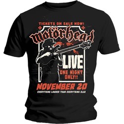 Motorhead - Unisex Lemmy Firepower T-Shirt