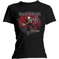 Iron Maiden - Womens Trooper Red Sky T-Shirt