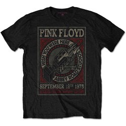 Pink Floyd - Unisex Wywh Abbey Road Studios T-Shirt
