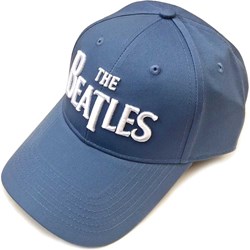 The Beatles - Unisex White Drop T Logo Baseball Cap