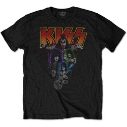 KISS - Unisex Neon Band T-Shirt