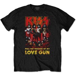 KISS - Unisex Love Gun Glow T-Shirt