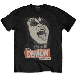 KISS - Unisex The Demon Rock T-Shirt